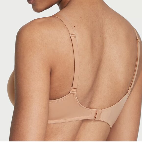 NWOT Body by Victoria's Secret Lightly Lined Underwire in "Satin" Praline Sz 36D - Picture 1 of 5